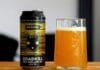 Hazy New England IPA: receptura na soczyste piwo z podwójnym chmieleniem na zimno Puszka Mad Squirrel Roadkill New England IPA i pełna szklanka piwa